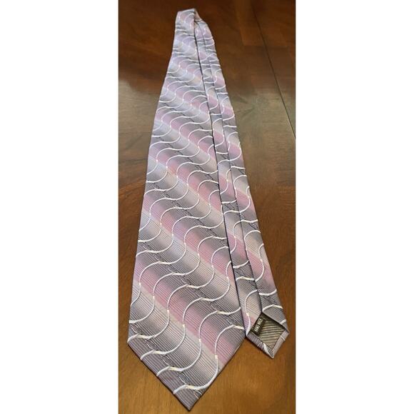 Emilio Ponti Roma Milano Hand Made 100% Silk Men’s Neck Tie - Picture 3 of 9